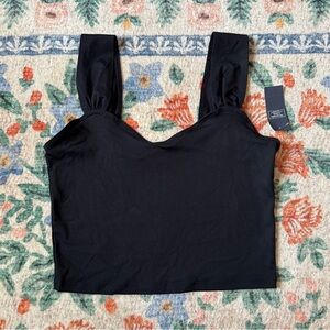 Abercrombie & Fitch Black Tank Top